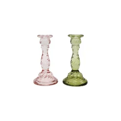 Bougeoir MONA coloris VERT, ROSE - 4MURS