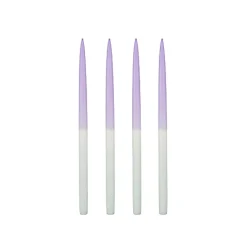 Bougie DIP-DYE coloris mauve - 4MURS