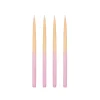 Bougie DIP-DYE coloris rose pêche - 4MURS