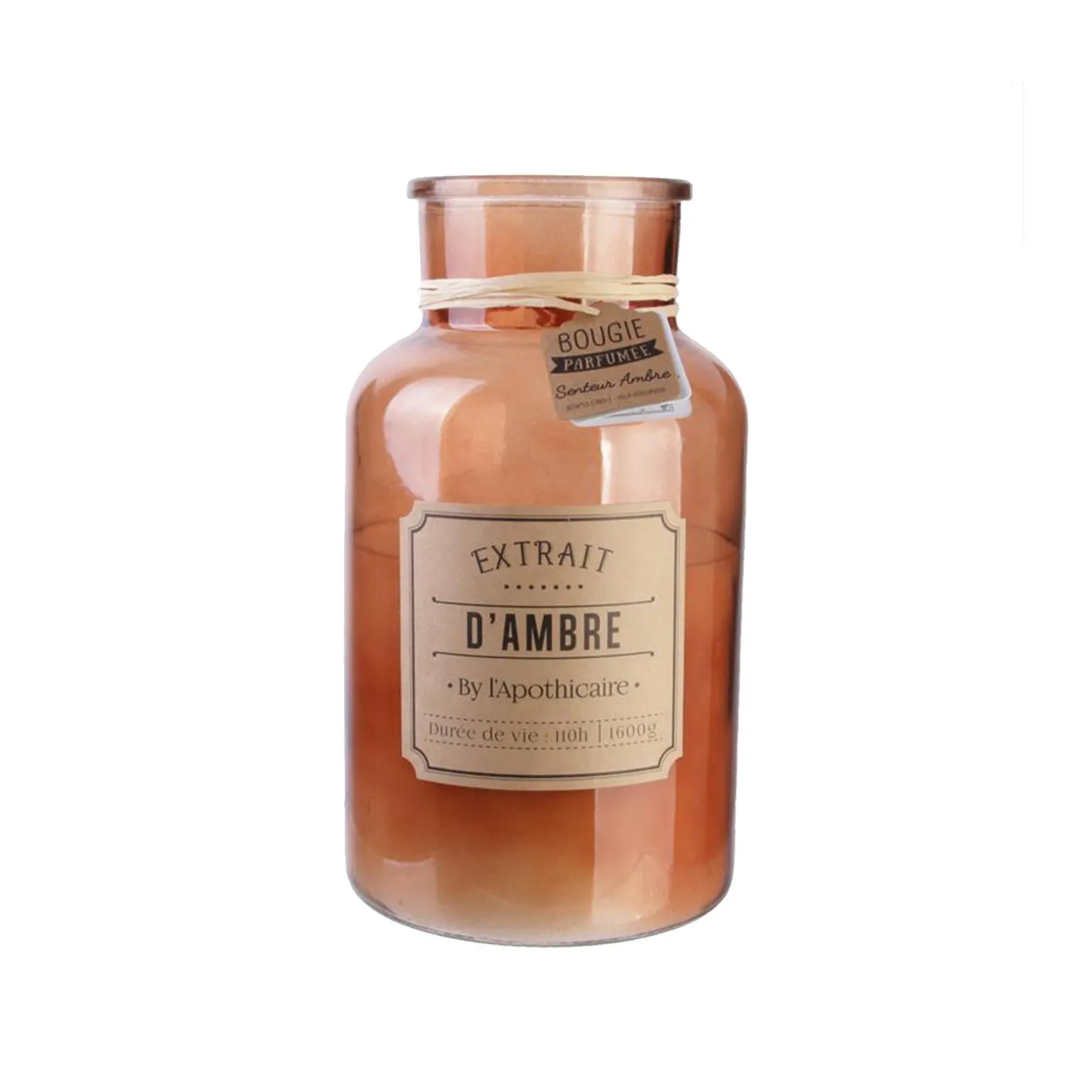 Bougie parfumée APOTHICAIRE XL ambre - 4MURS