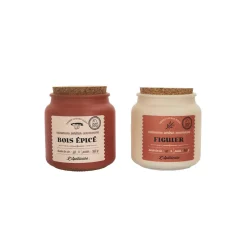 Bougie parfumée DESERT Figuier / Bois épicé - 4MURS