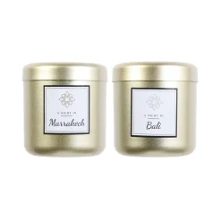 Bougie parfumée GOLDEN DREAM santal ou ambre - 4MURS