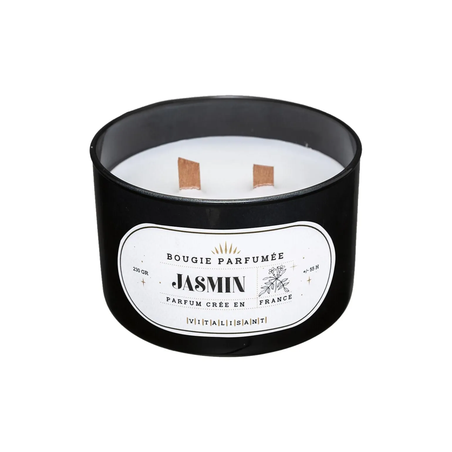 Bougie parfumée SÉLINI JASMIN diamètre 12 cm - 4MURS