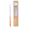 Bougie PILI coloris violet, orange - 4MURS
