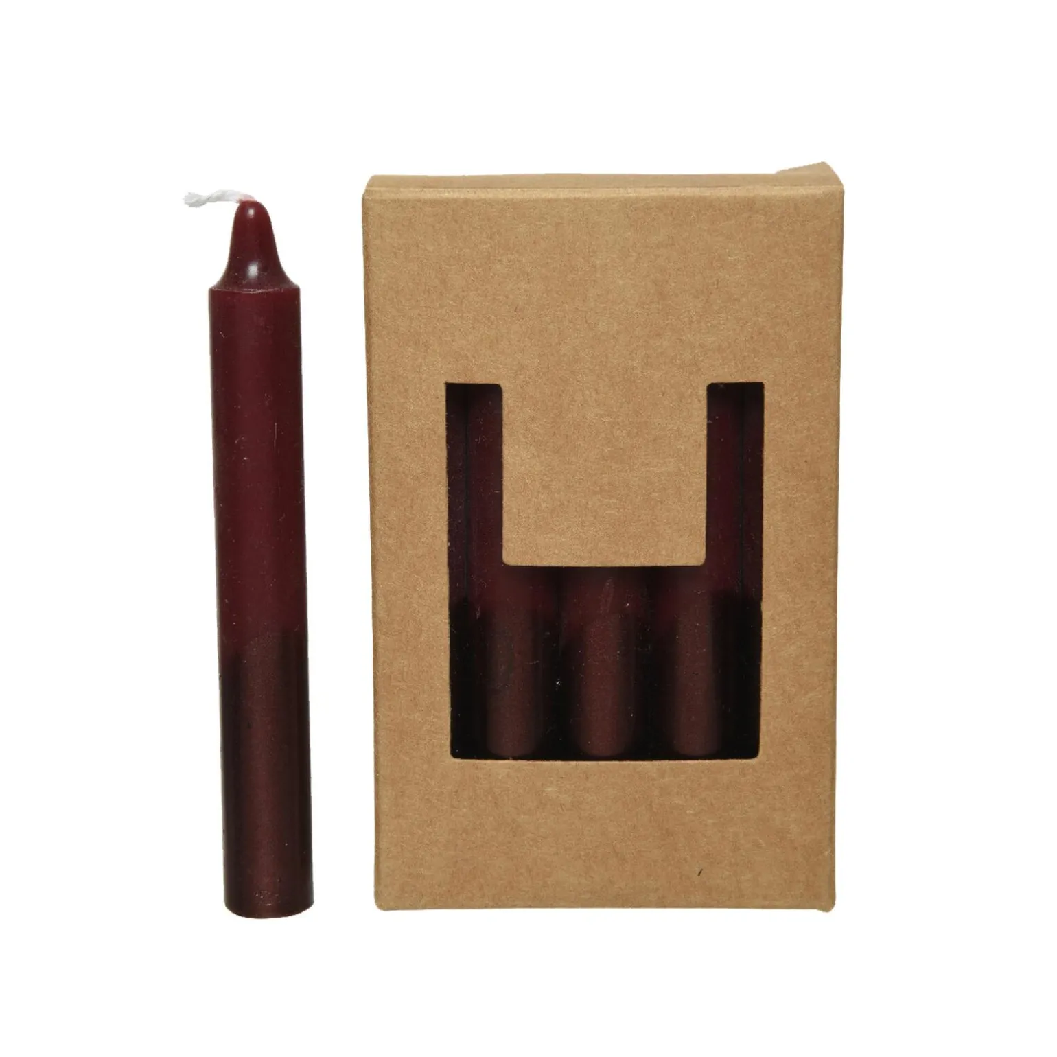 Bougie TWINY coloris bordeaux - 4MURS