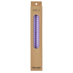 Bougie TWIST coloris mauve - 4MURS