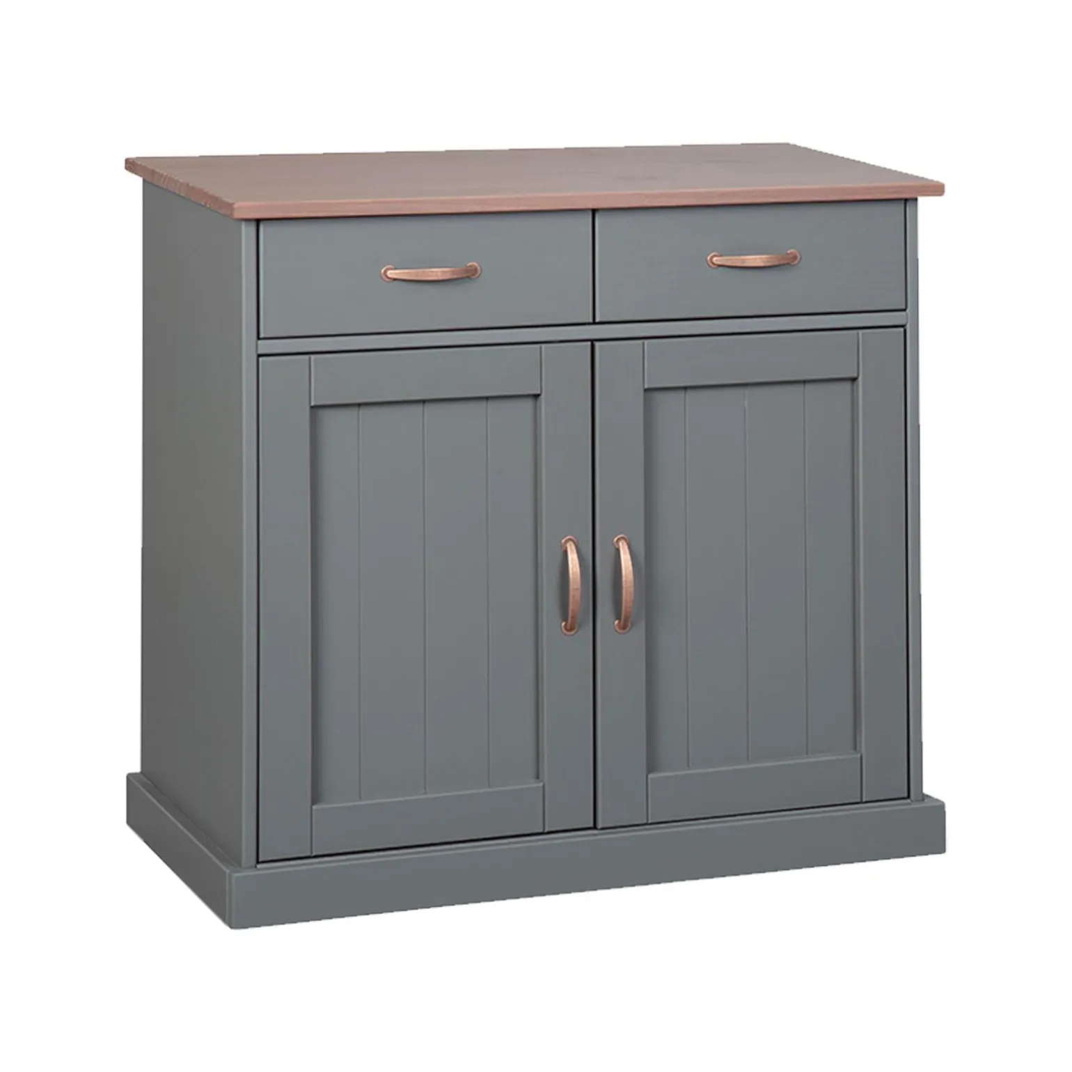 Buffet LUZERNE coloris gris foncé - 4MURS