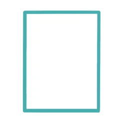 Cadre photo SLIMPYX 30 x 40 cm turquoise - 4MURS
