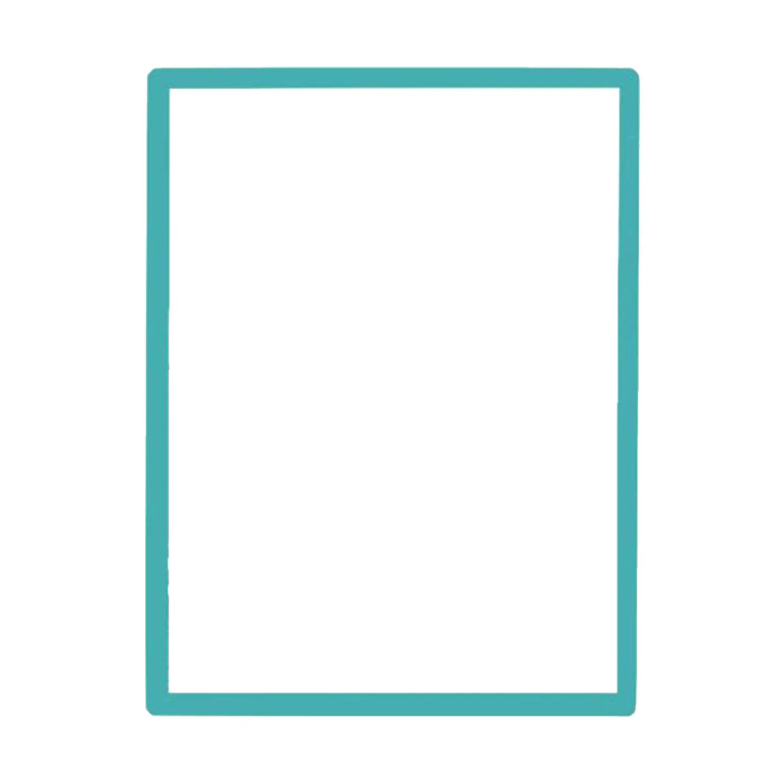 Cadre photo SLIMPYX 30 x 40 cm turquoise - 4MURS