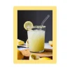 Cadre photo SLIMPYX 15 x 20 cm jaune paille - 4MURS