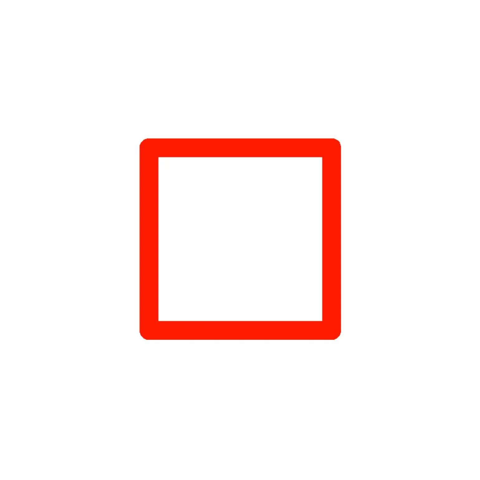 Cadre photo SLIMPYX 10 x 10 cm orange slimpyx - 4MURS