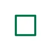 Cadre photo SLIMPYX 10 x 10 cm vert émeraude - 4MURS