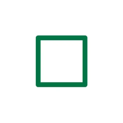 Cadre photo SLIMPYX 10 x 10 cm vert émeraude - 4MURS