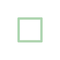 Cadre photo SLIMPYX 10 x 10 cm Park Green - 4MURS