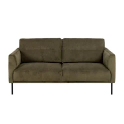 Canapé GRAHAM coloris vert olive 2 places - 4MURS