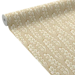 Caselio Papier peint intissé OLÉA coloris nude et doré - 4MURS