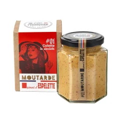 C'est français Moutarde COLETTE LA STARLETTE - PIMENT D’ESPELETTE