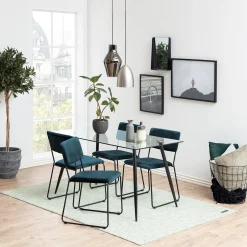 Chaise CORNELIA coloris bleu nuit - 4MURS