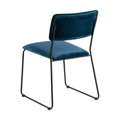 Chaise CORNELIA coloris bleu nuit - 4MURS