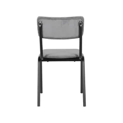 Chaise CYNTHIA coloris gris anthracite - 4MURS