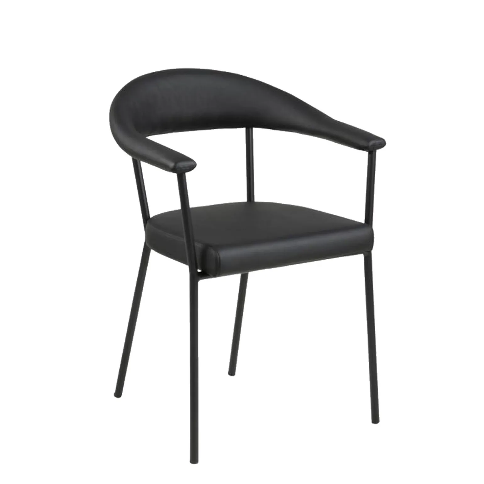 Chaise FINLEY coloris noir - 4MURS