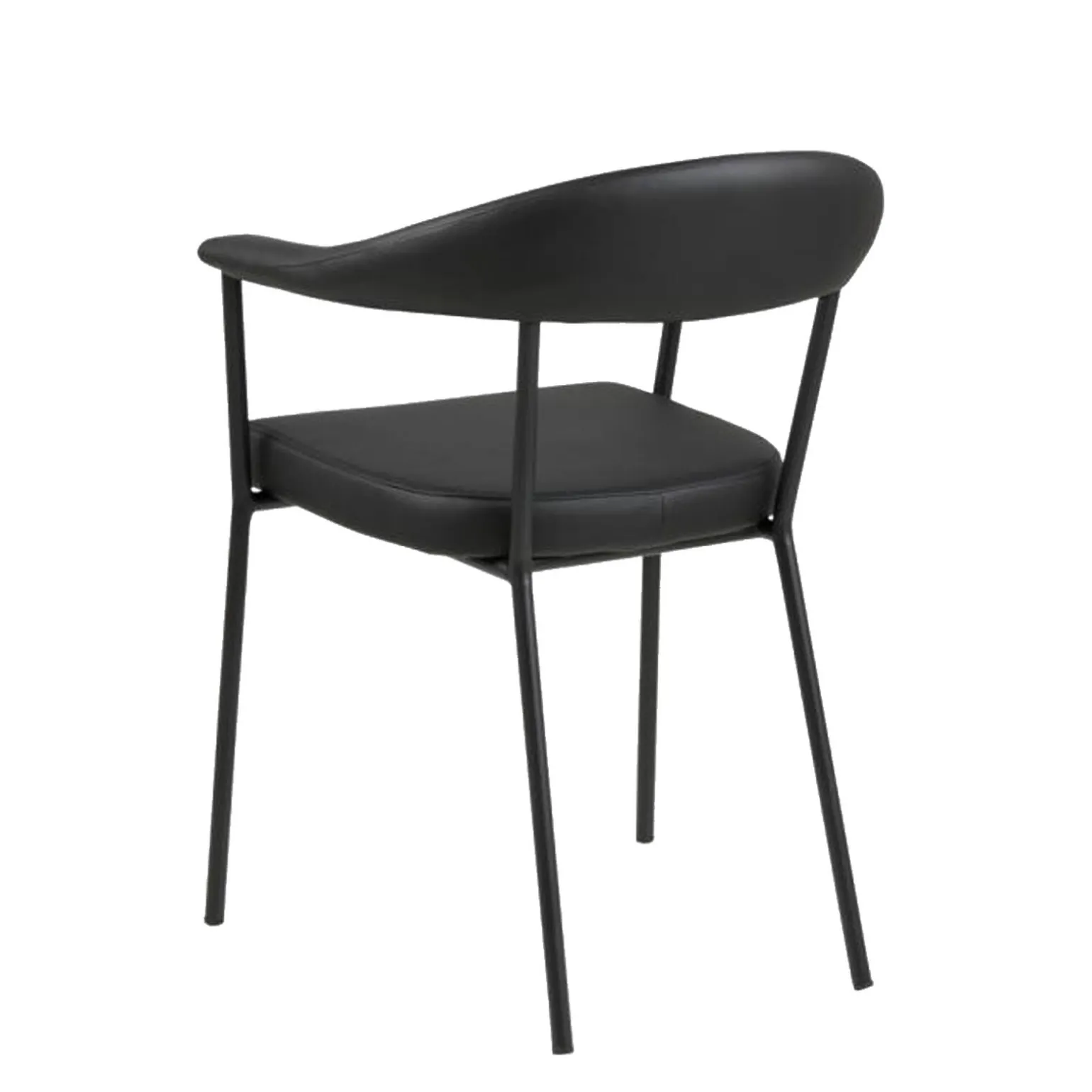Chaise FINLEY coloris noir - 4MURS