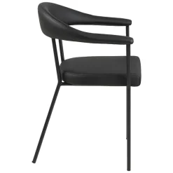 Chaise FINLEY coloris noir - 4MURS