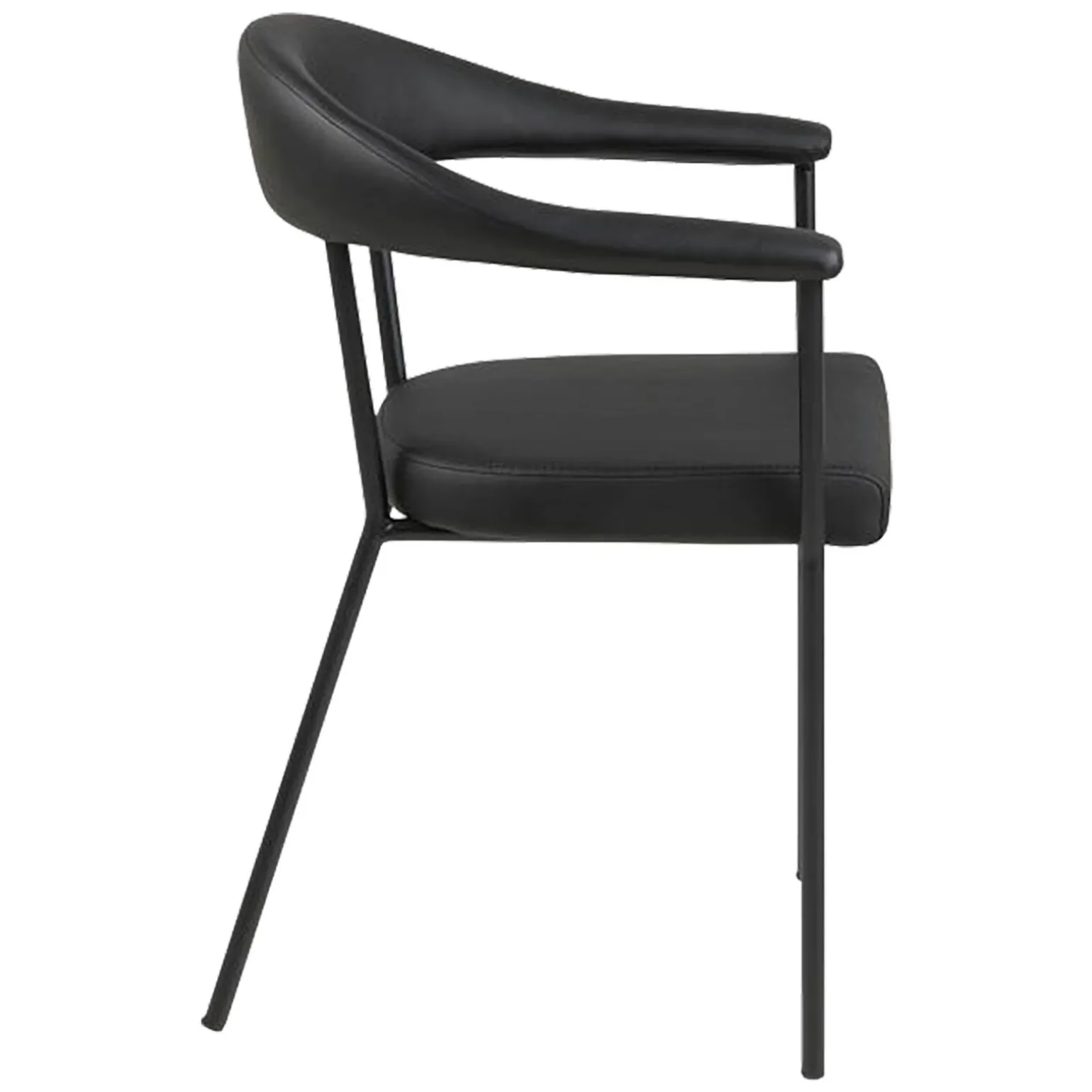 Chaise FINLEY coloris noir - 4MURS