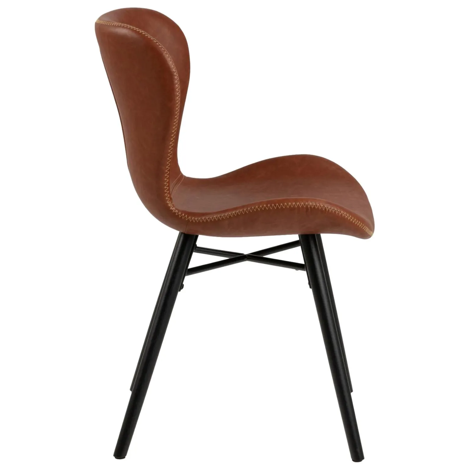 Chaise HAZEL coloris cognac - 4MURS