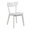 Chaise ROXBY coloris blanc - 4MURS