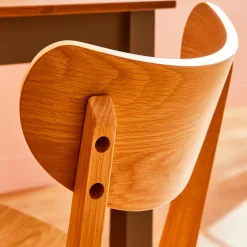 Chaise ROXBY coloris chêne - 4MURS