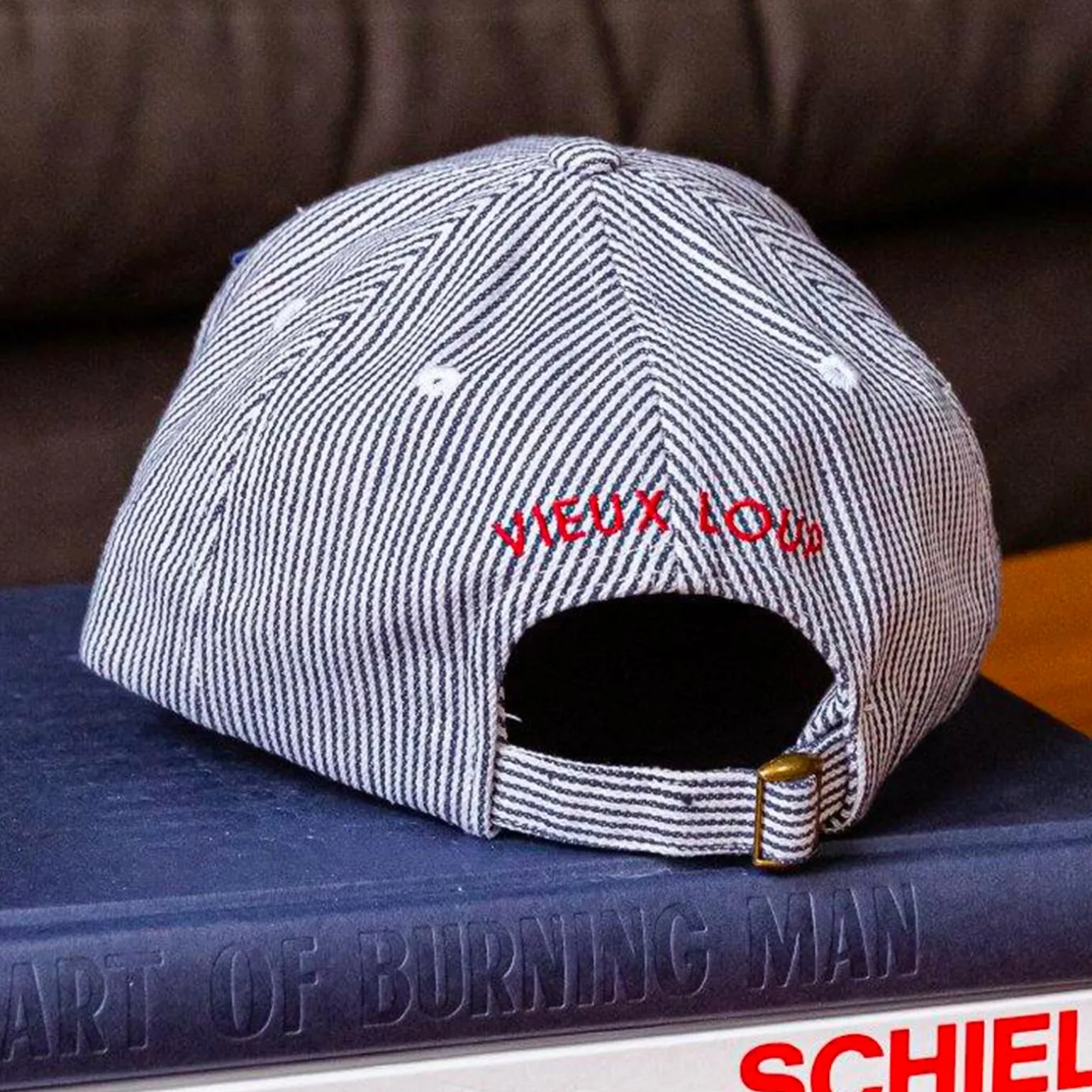 CHAMAYE Casquette VIEUX LOUP coloris bleu - 4MURS