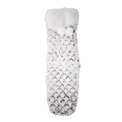 Chaussettes FOURRURE coloris gris - 4MURS