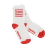 Chaussettes SOLIDAIRES 42/47 coloris rouge - 4MURS