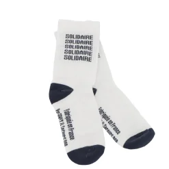Chaussettes SOLIDAIRES coloris bleu - 4MURS