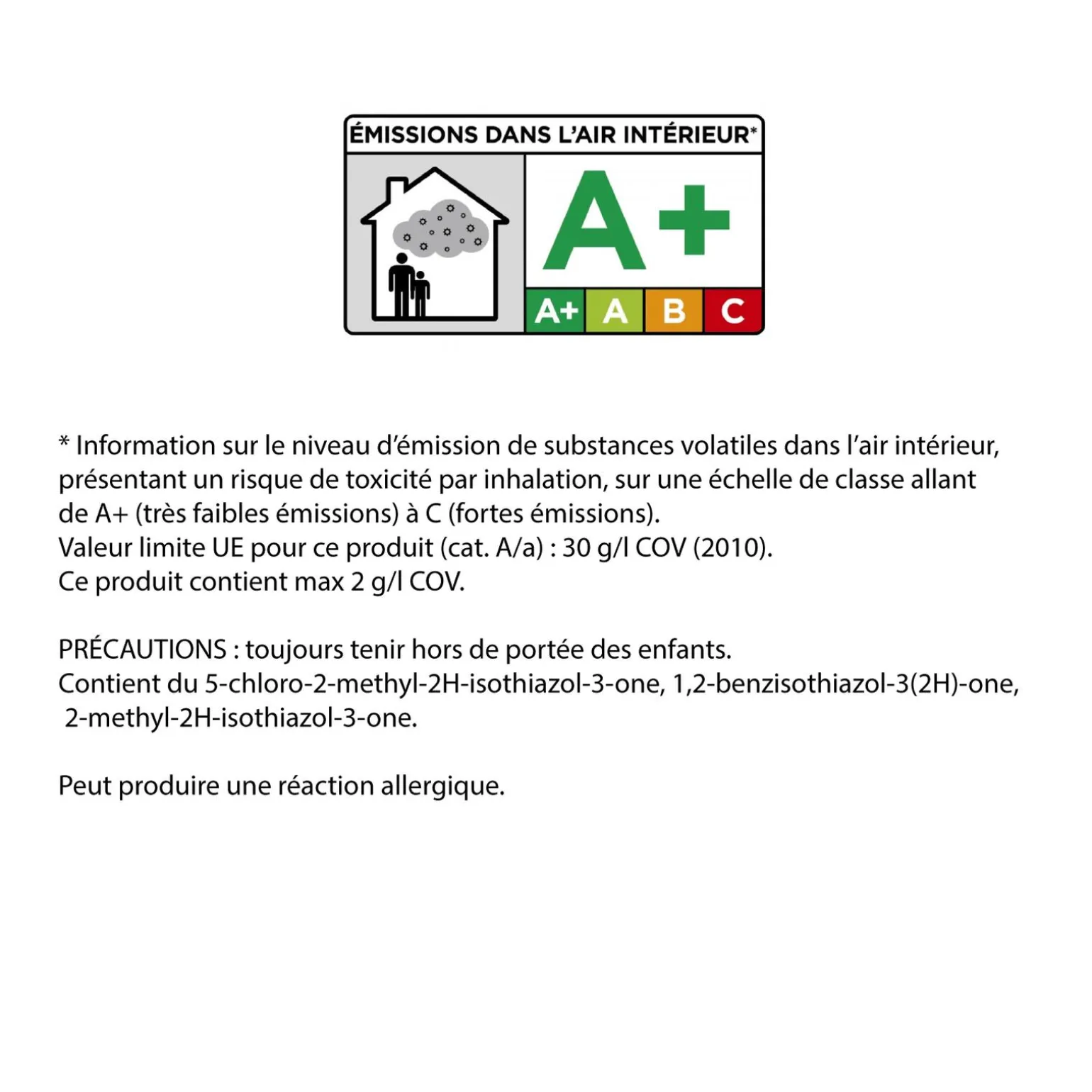 CIRCOULEUR Peinture Peinture eucalyptus Satiné 0,5 L - 4MURS