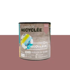 CIRCOULEUR Peinture Peinture bois de rose Satiné 0,5 L - 4MURS