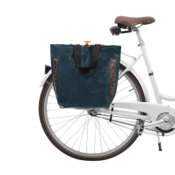 COBAGS Sacoche vélo CABAS PORTE BAGAGES coloris bleu - 4MURS