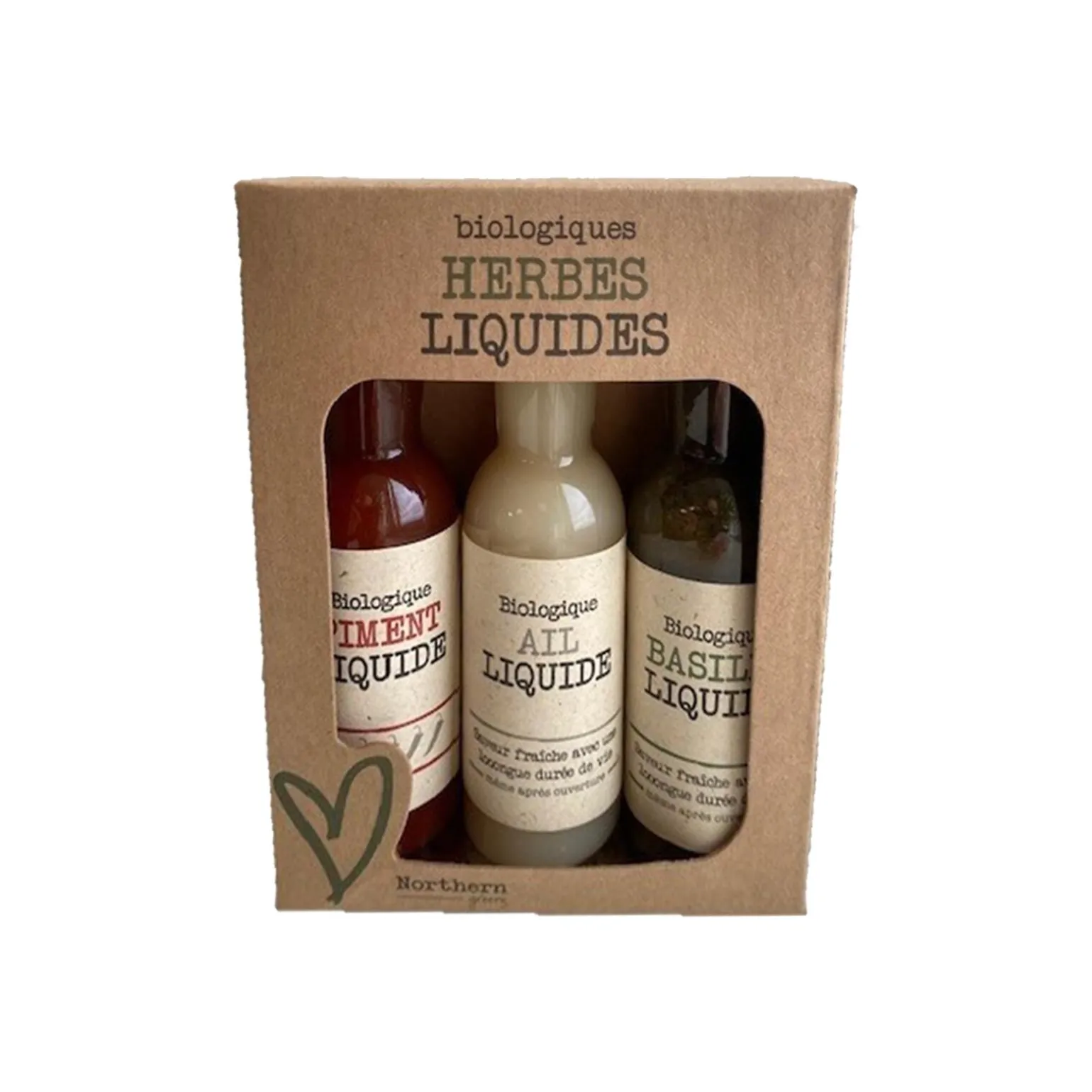 Coffret d'assaisonnement HERBES LIQUIDES - 4MURS