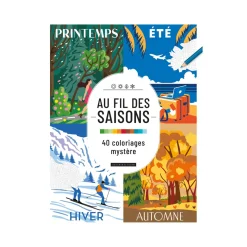 Coloriage AU FIL DES SAISONS - 4MURS