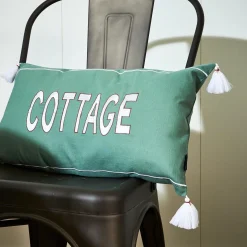 Constelle Housse de coussin ELAIA coloris vert 30 x 50 cm - 4MURS