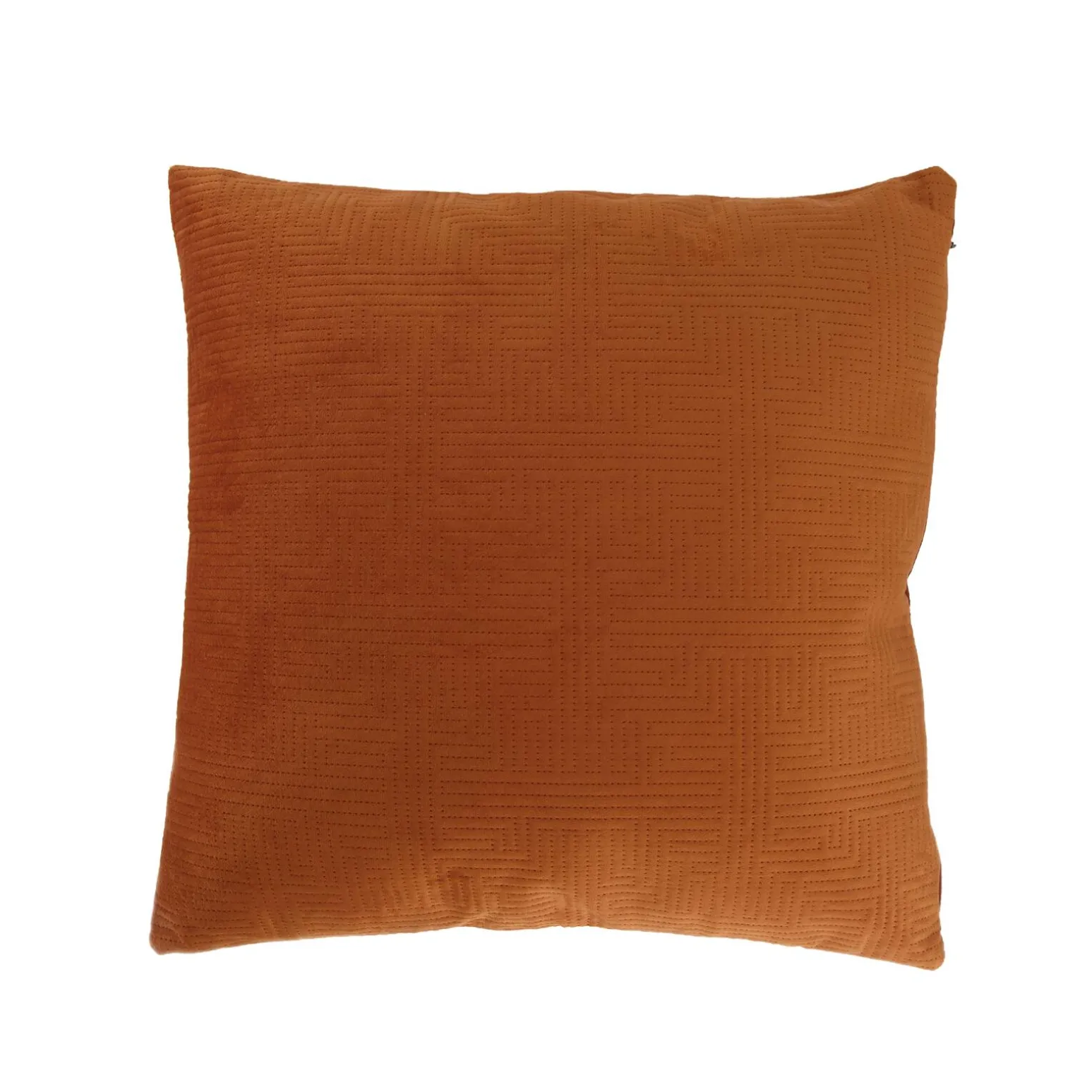 Coussin ADONIS coloris terracotta 45 x 45 cm - 4MURS