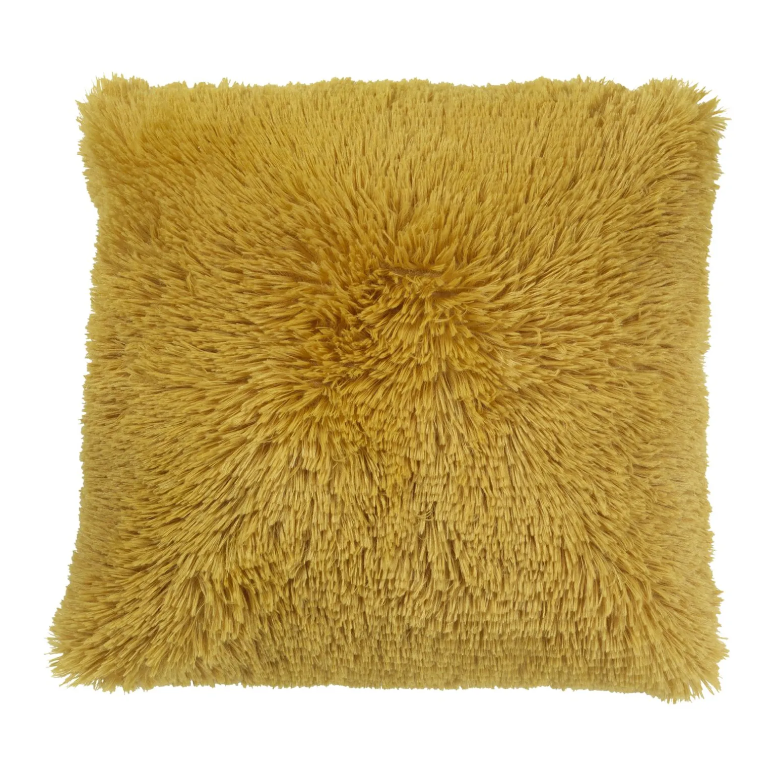 Coussin BODRUN coloris jaune moutarde 45 x 45 cm - 4MURS