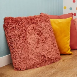 Coussin BODRUN coloris terre cuite 45 x 45 cm - 4MURS