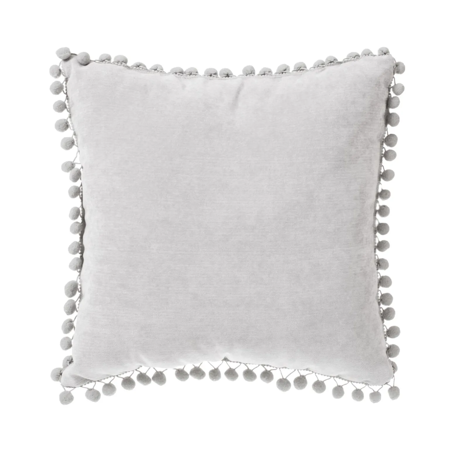 Coussin BOMMEL coloris Gris clair 40 x 40 cm - 4MURS