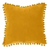 Coussin BOMMEL coloris ocre 40 x 40 cm - 4MURS