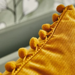 Coussin BOMMEL coloris ocre 40 x 40 cm - 4MURS