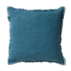 Coussin BURTA coloris bleu jean 60 x 60 cm - 4MURS