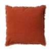 Coussin BURTA coloris brique 60 x 60 cm - 4MURS