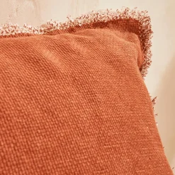 Coussin BURTA coloris brique 60 x 60 cm - 4MURS